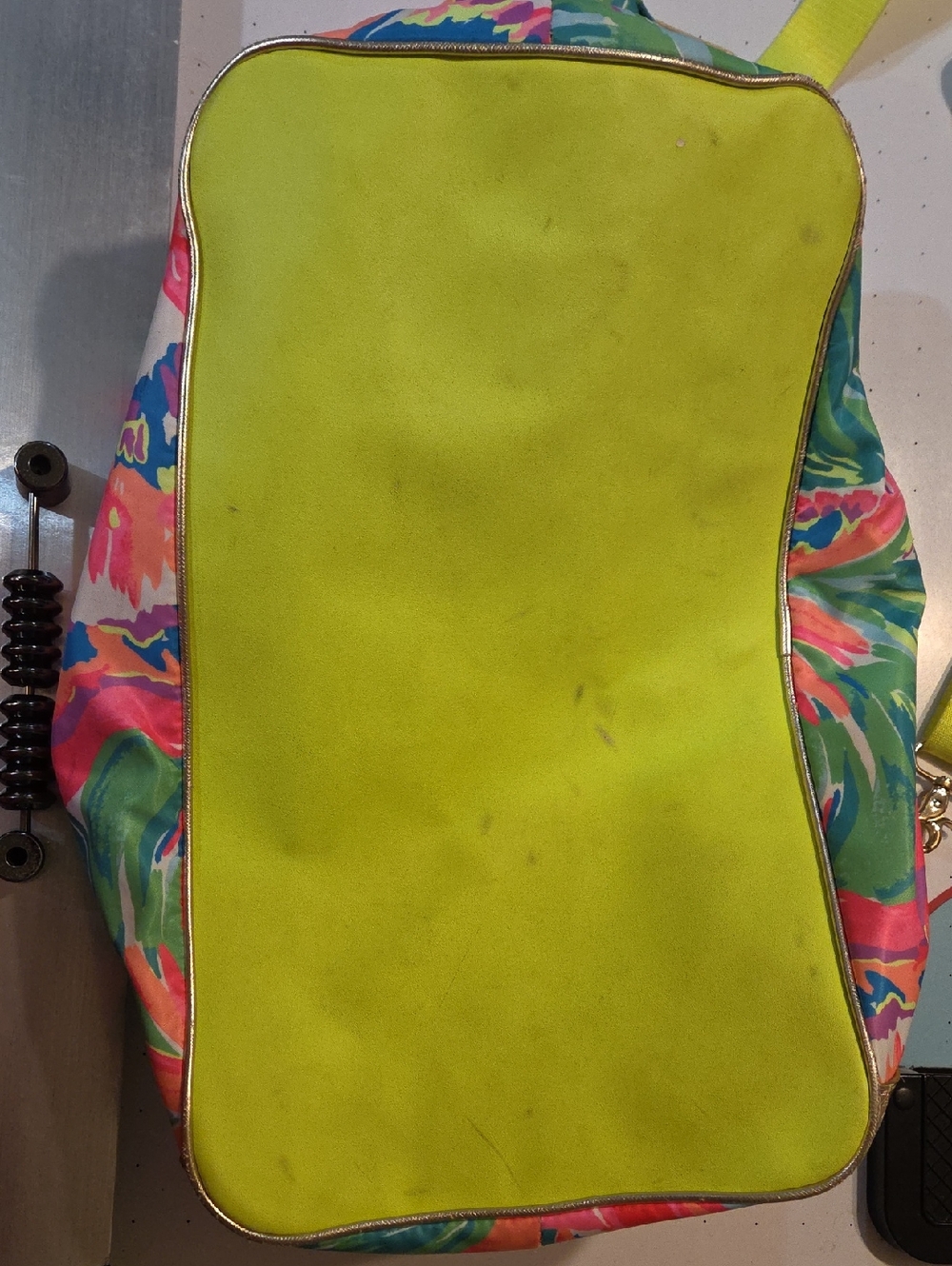 Lilly Pulitzer Neon Floral Tote Bag - Picture 2 of 6
